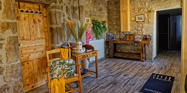 Entrée Gîte Sanilhac Ardèche