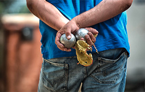Pétanque à Sanilhac Ardèche